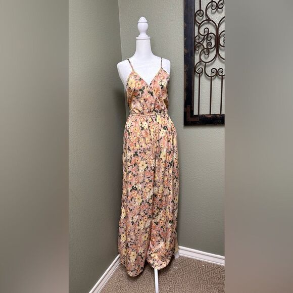 BOG Collective floral pant jumpsuit - Picture 1 of 8